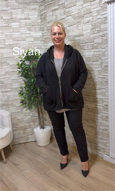 1255 İTALYAN BUKLET CEKET-SİYAH