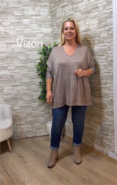 1288 İTALYAN SALAŞ, KABARTMALI TRİKO-VİZON