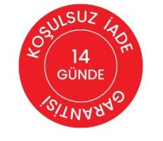 TÜM ÜRÜNLERDE İADE VE DEĞİŞİM