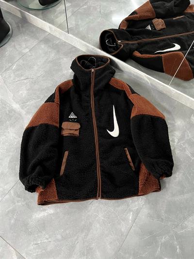 Acg Peluş Ceket Siyah