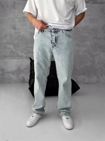 Baggy Pantolon Açık Kot