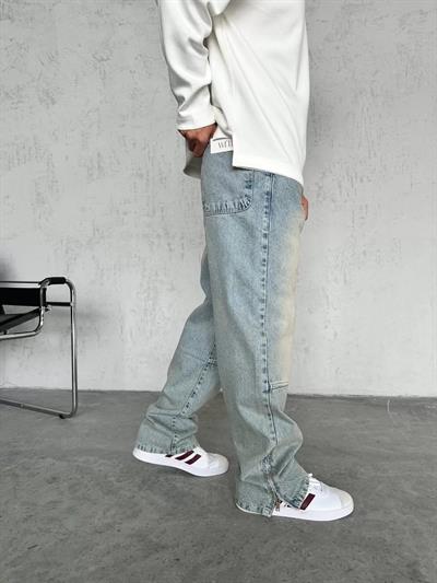 Kot Fermuar Baggy Pantolon