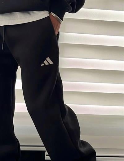 Siyah Baggy Adidas Eşofman