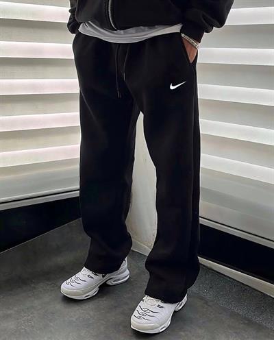 Siyah Baggy Logo Nk Eşofman