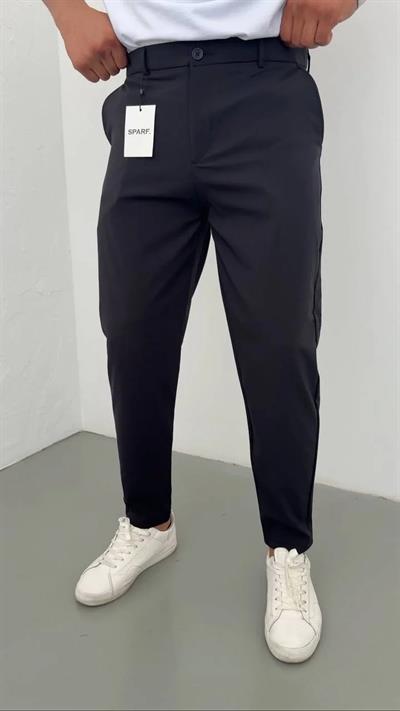 Siyah Kumaş Pantolonn