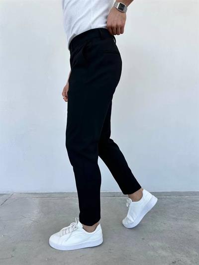 Siyah Kumaş Pantolonn