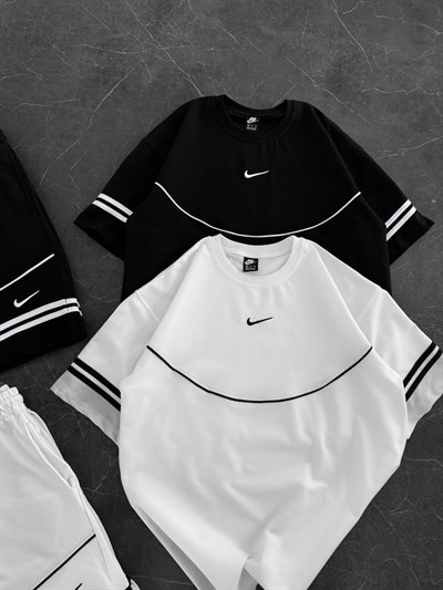 BEYAZ ARABİYE ŞORTLU TAKIM