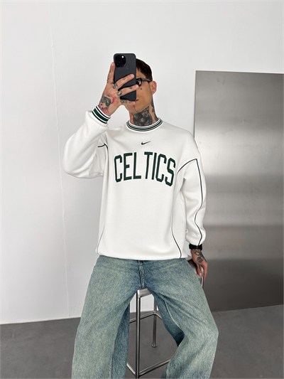 BEYAZ CELTICS SWEAT