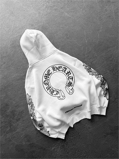 BEYAZ CHROME HEARTS HIRKA