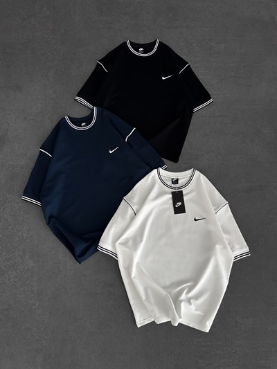 BEYAZ ÇİFT RİBANA NİKE TSHİRT