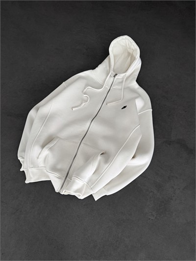 BEYAZ CLUB FLEECE NİKE HIRKA