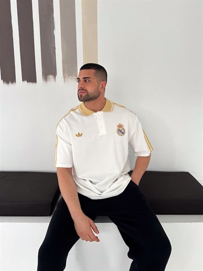 BEYAZ CP LOGO REAL TSHİRT