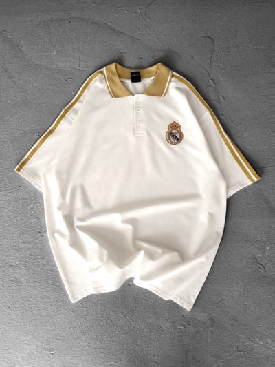 BEYAZ CP LOGO REAL TSHİRT