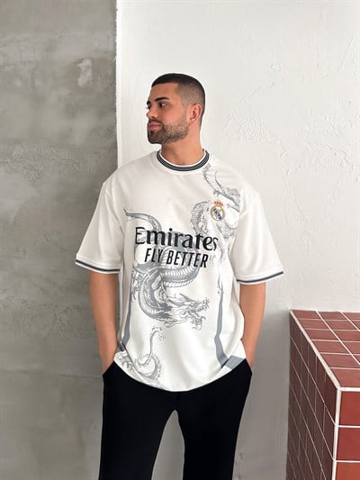 BEYAZ EJDER REAL TSHİRT
