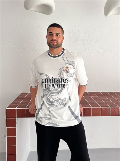 BEYAZ EJDER REAL TSHİRT