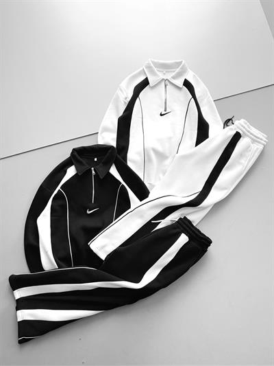 Beyaz Fermuar Nike Takım