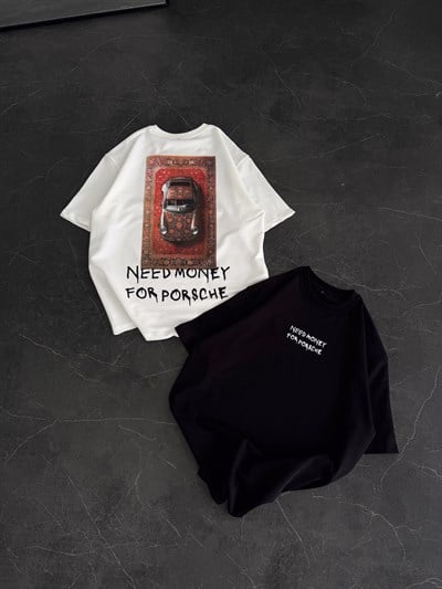 BEYAZ HALI PORSCHE TSHİRT