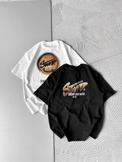 BEYAZ KAHVE STWD TSHİRT