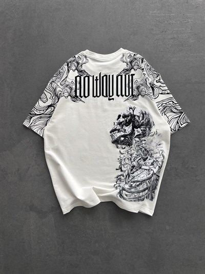 BEYAZ KURU KAFA TSHİRT