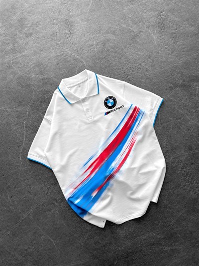 BEYAZ M SPORT TSHİRT