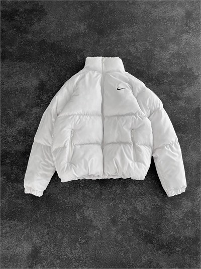 BEYAZ NİKE PUFFER MONT