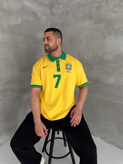 SARI POLO 7 BREZİLYA TSHİRT