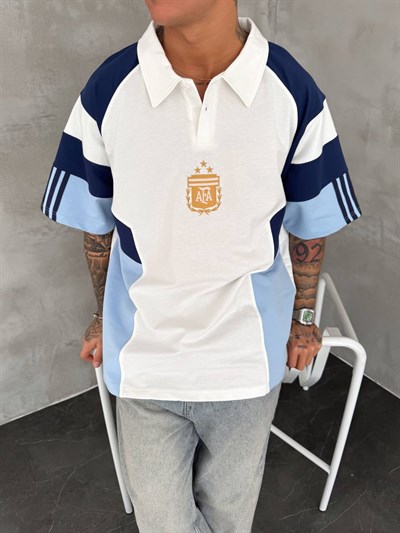 BEYAZ POLO BEST ARJANTİN TSHİRT