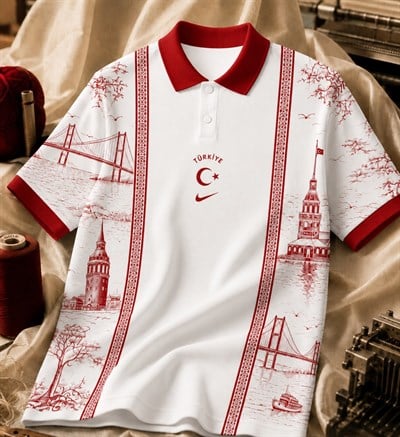 BEYAZ POLO DİOR TÜRKİYE TSHİRT