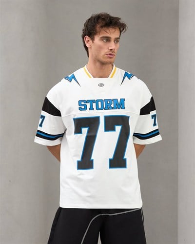 BEYAZ STORM 77 TSHİRT