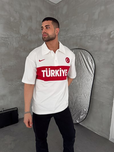 BEYAZ TÜRKİYE TSHİRT