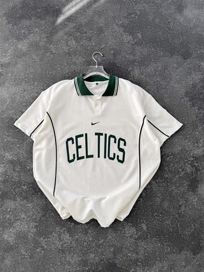 BEYAZ YAKALII CELTİC TSHİRT