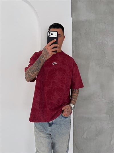 BORDO BATİİK NİKE TSHİRT