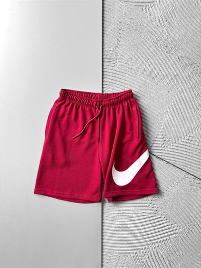 BORDO BİG NİKE ŞORT