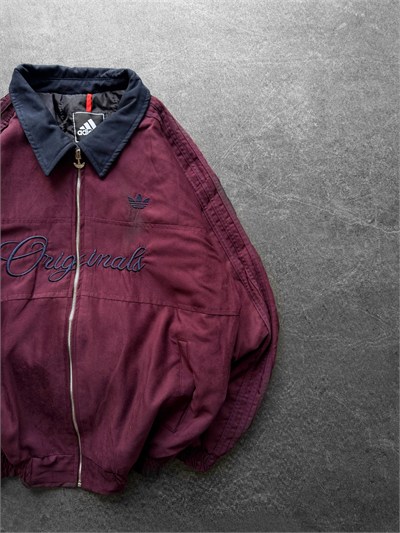 BORDO ORİGİNALS ADİDAS CEKET