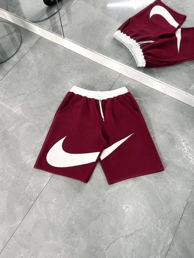BORDO ORTA BİG NİKE ŞORT