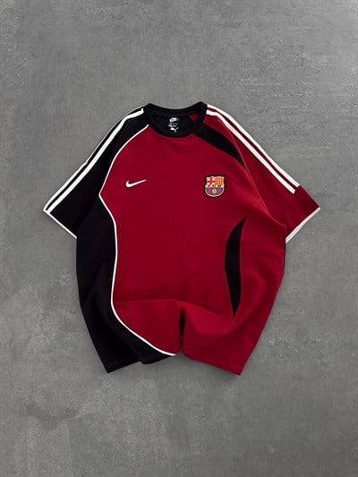 BORDO OVAL GARNİ BARÇA TSHİRT