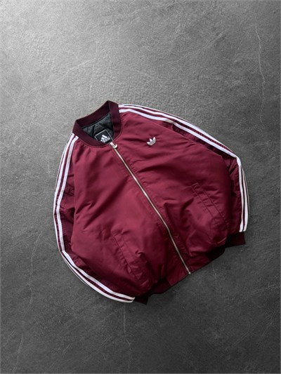 BORDO STRK ADİDAS BOMBER CEKET