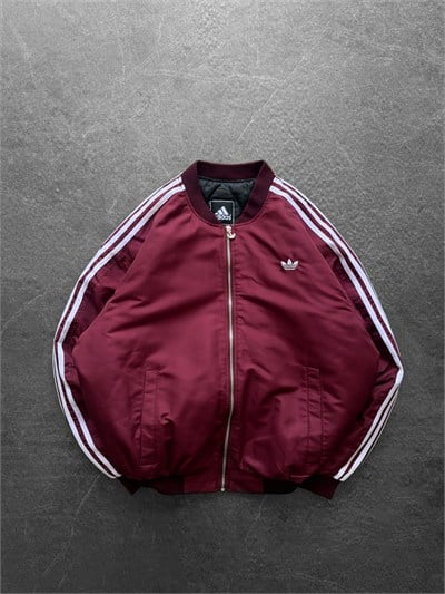 BORDO STRK ADİDAS BOMBER CEKET