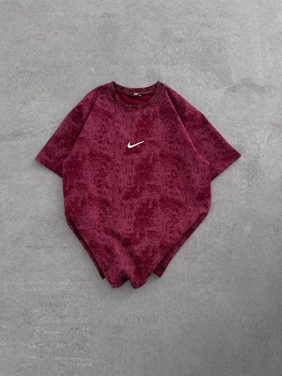 BORDO SWM LOGO NİKE TSHİRT