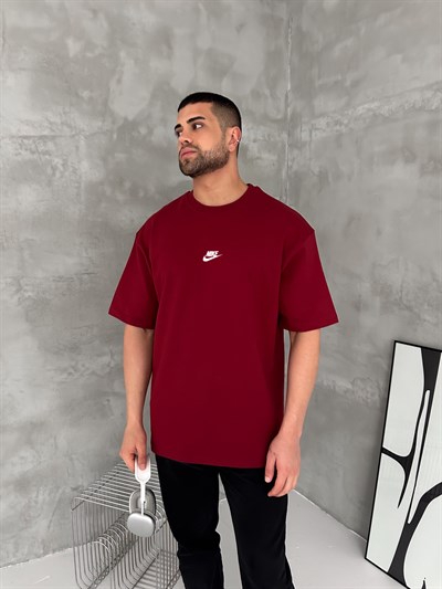 BORDO YAZI FLEX NİKE TSHİRT