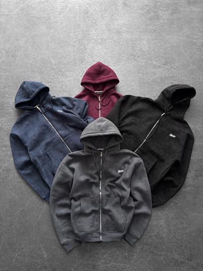 Bordo Yıkama Stwd Hırka