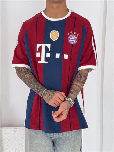 ÇİZGİLİ BAYERN TSHİRT