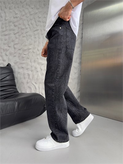 DESENLİ BAGGY PANTOLON