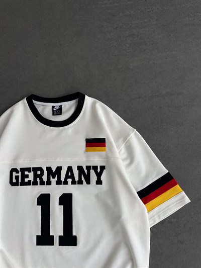 DK ÖZEL BEYAZ GERMANY TSHİRT