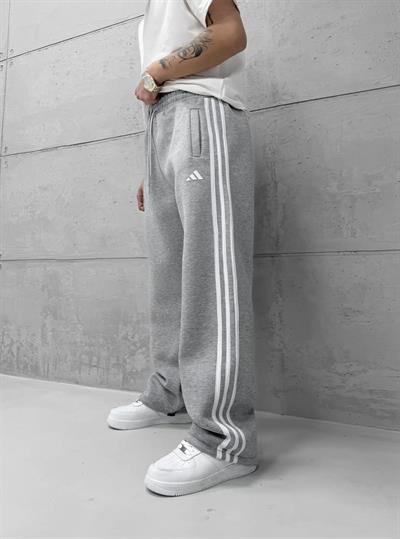 Gri Çizgi Adidas Eşofman