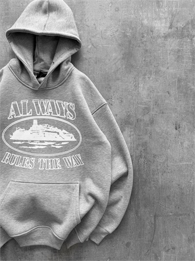 GRİ CORTEİZ ALWAYS KAPŞONLU SWEAT