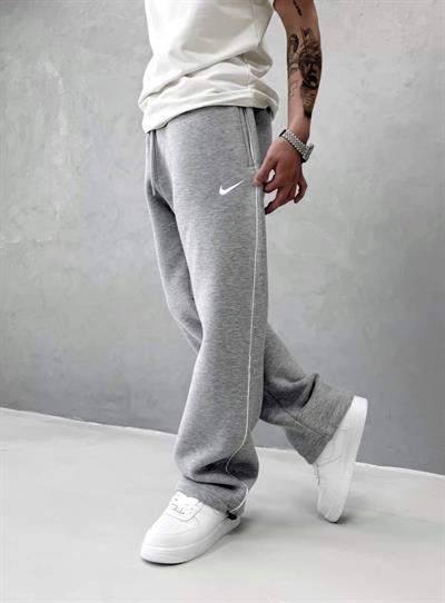 Gri Dikey Nike Eşofman