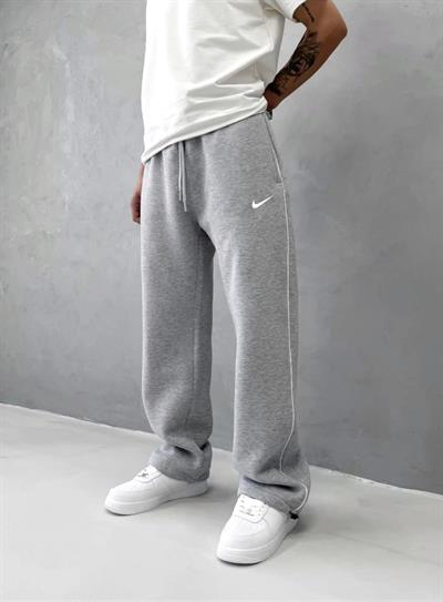 Gri Dikey Nike Eşofman