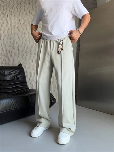 GRİ FULARLI BAGGY EŞOFMAN
