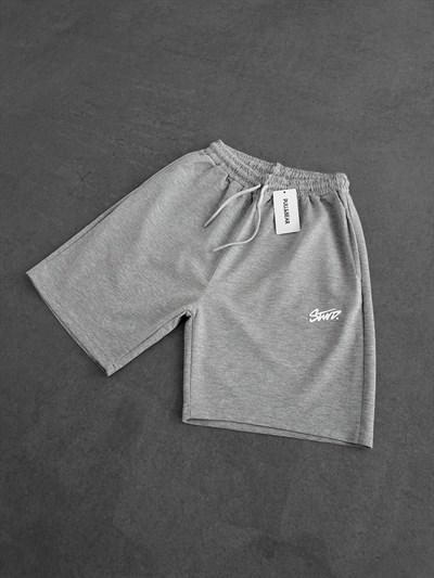 GRİ LOGO STWD ŞORT